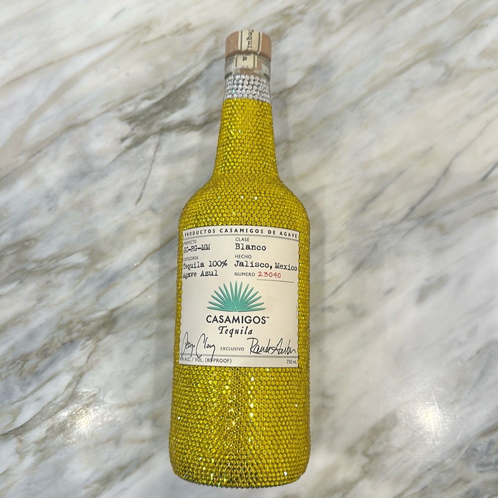 Casamigos Gold Decorative Bottle